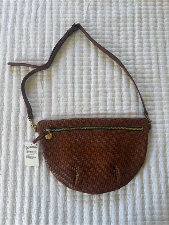 Clare V Handbags - Clare V Grande Woven Leather Belt Bag
